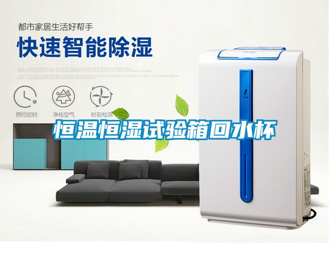 恒溫恒濕試驗(yàn)箱回水杯