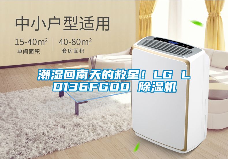 潮濕回南天的救星！LG LD136FGD0 除濕機(jī)