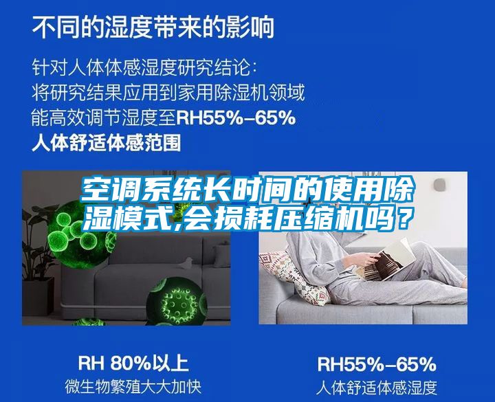 空調(diào)系統(tǒng)長時(shí)間的使用除濕模式,會損耗壓縮機(jī)嗎？