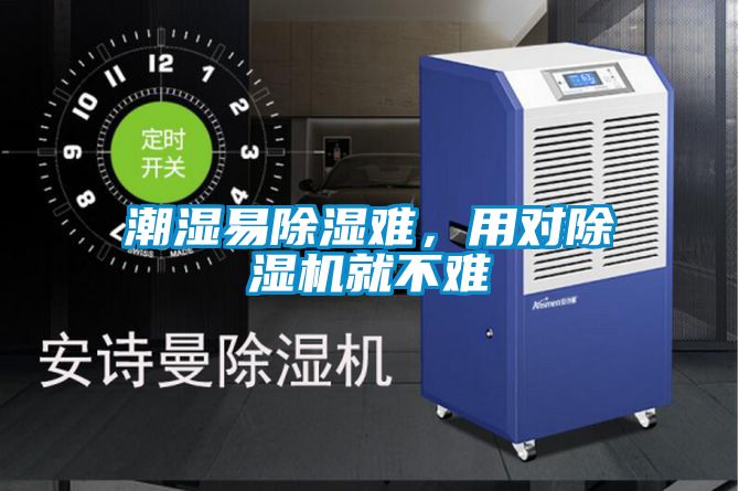 潮濕易除濕難，用對除濕機就不難