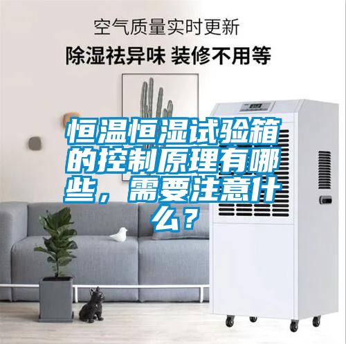 恒溫恒濕試驗(yàn)箱的控制原理有哪些，需要注意什么？