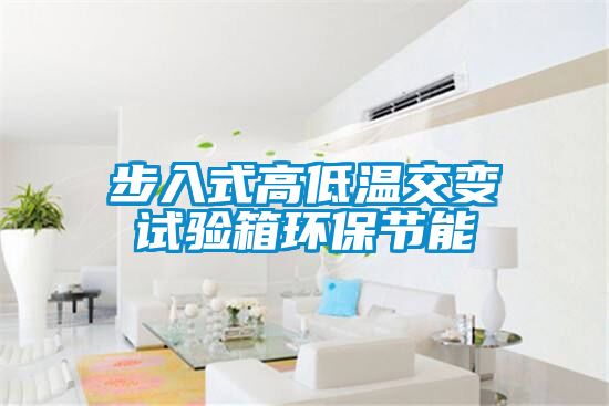 步入式高低溫交變?cè)囼?yàn)箱環(huán)保節(jié)能