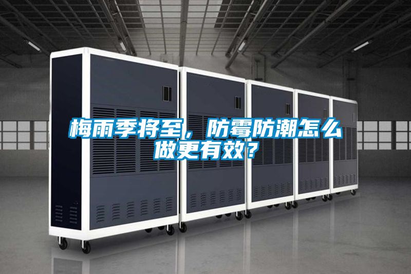 梅雨季將至，防霉防潮怎么做更有效？
