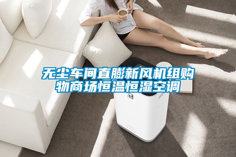 無(wú)塵車間直膨新風(fēng)機(jī)組購(gòu)物商場(chǎng)恒溫恒濕空調(diào)