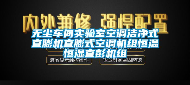 無(wú)塵車間實(shí)驗(yàn)室空調(diào)潔凈式直膨機(jī)直膨式空調(diào)機(jī)組恒溫恒濕直彭機(jī)組