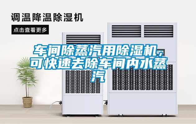 車間除蒸汽用除濕機，可快速去除車間內(nèi)水蒸汽