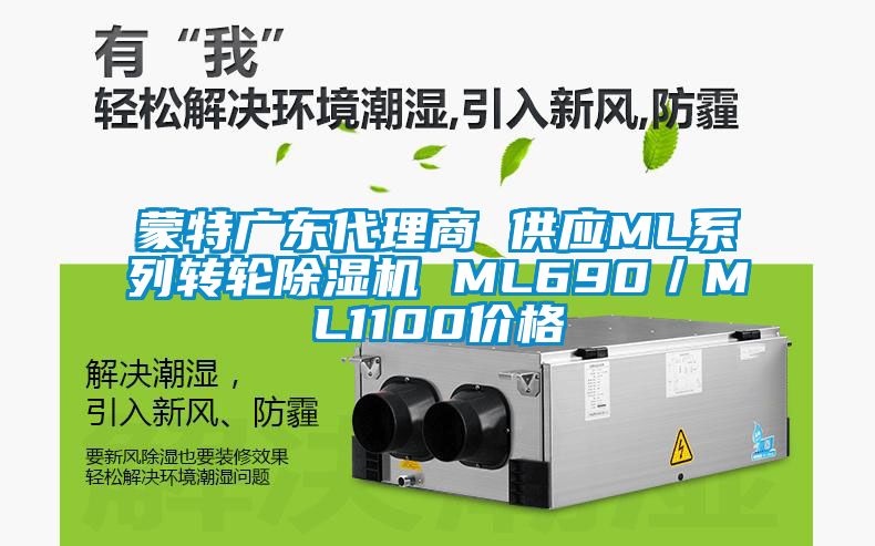 蒙特廣東代理商 供應(yīng)ML系列轉(zhuǎn)輪除濕機(jī) ML690／ML1100價(jià)格