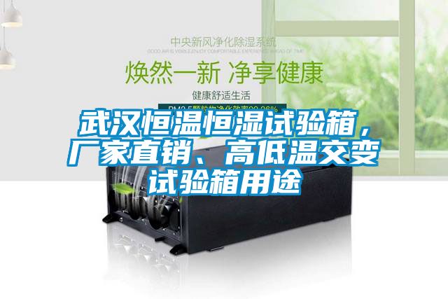 武漢恒溫恒濕試驗(yàn)箱，廠家直銷、高低溫交變試驗(yàn)箱用途