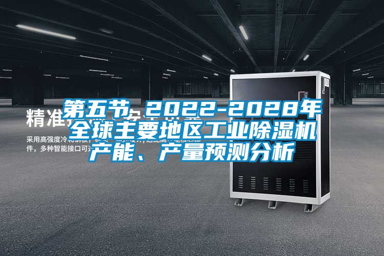 第五節(jié) 2022-2028年全球主要地區(qū)工業(yè)除濕機產(chǎn)能、產(chǎn)量預(yù)測分析