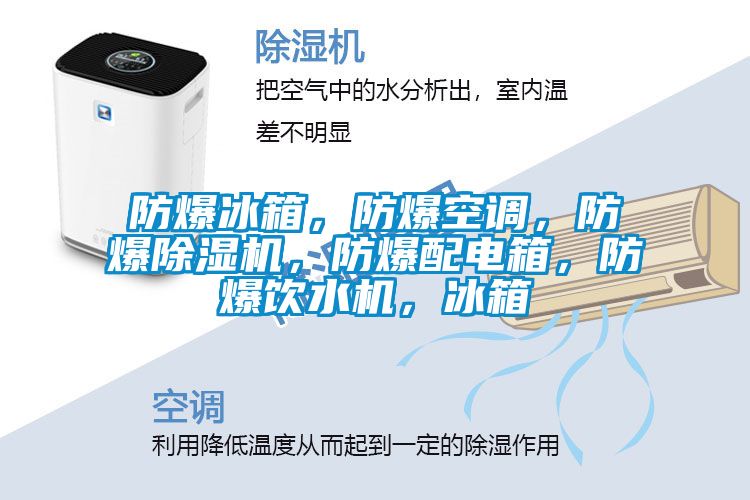 防爆冰箱，防爆空調(diào)，防爆除濕機，防爆配電箱，防爆飲水機，冰箱