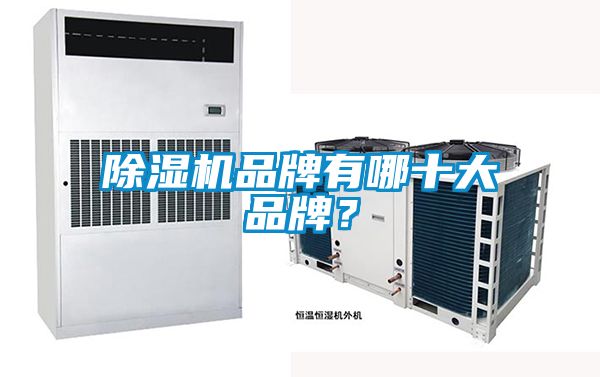 除濕機品牌有哪十大品牌？