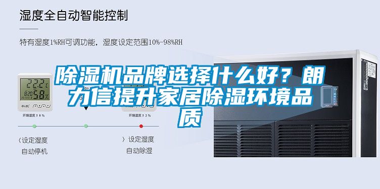 除濕機品牌選擇什么好？朗力信提升家居除濕環境品質