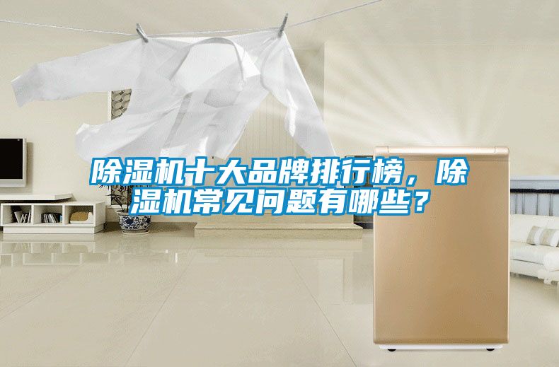 除濕機十大品牌排行榜，除濕機常見問題有哪些？