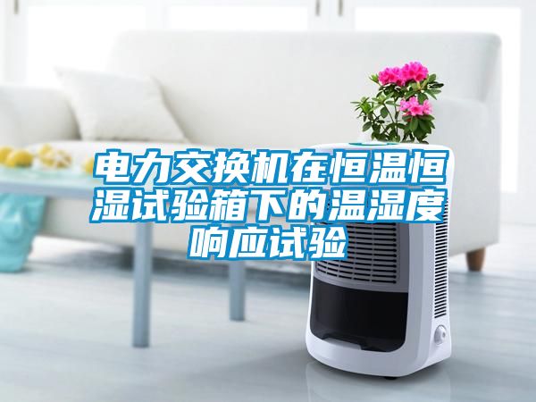 電力交換機(jī)在恒溫恒濕試驗(yàn)箱下的溫濕度響應(yīng)試驗(yàn)