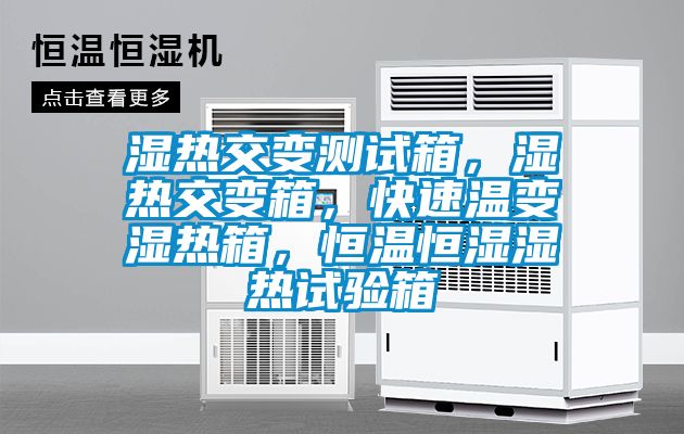 濕熱交變測(cè)試箱，濕熱交變箱，快速溫變濕熱箱，恒溫恒濕濕熱試驗(yàn)箱