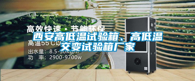 西安高低溫試驗(yàn)箱、高低溫交變?cè)囼?yàn)箱廠家