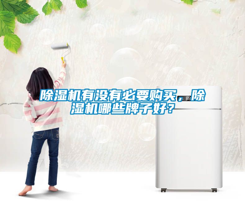 除濕機有沒有必要購買，除濕機哪些牌子好？