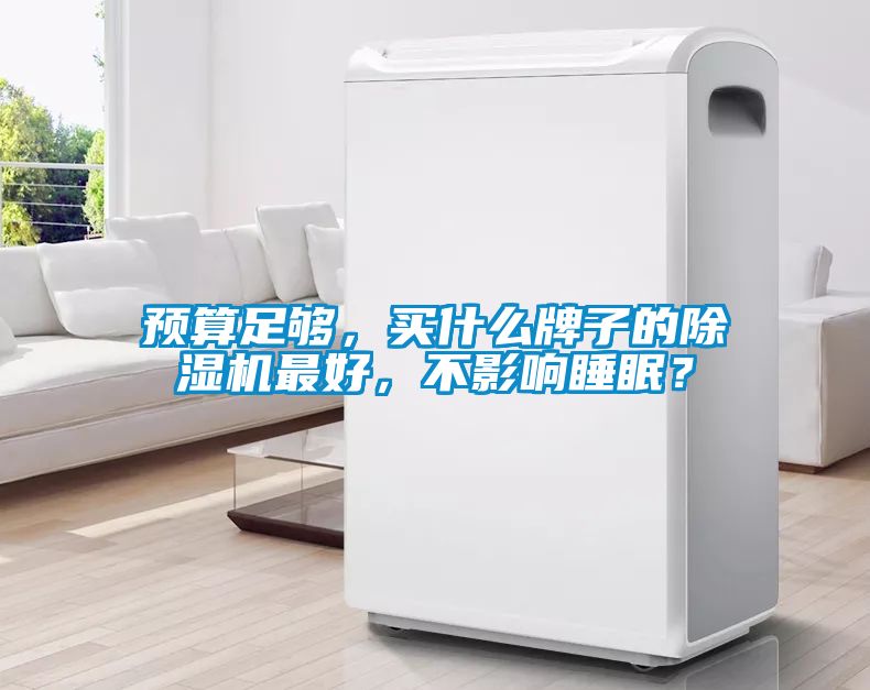 預(yù)算足夠，買(mǎi)什么牌子的除濕機(jī)最好，不影響睡眠？