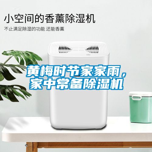 黃梅時節(jié)家家雨，家中常備除濕機(jī)