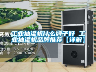 企業新聞工業抽濕機什么牌子好 工業抽濕機品牌推薦【詳解】