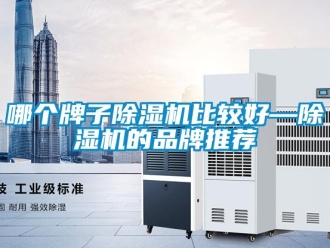 企業新聞哪個牌子除濕機比較好—除濕機的品牌推薦