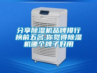 企業(yè)新聞分享除濕機(jī)品牌排行榜前五名,你覺得除濕機(jī)哪個(gè)牌子好用