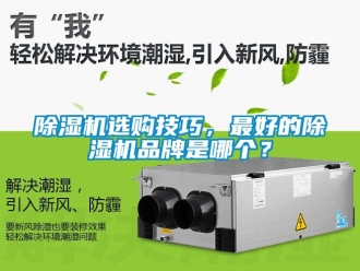 企業(yè)新聞除濕機選購技巧，最好的除濕機品牌是哪個？