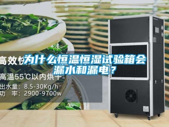 知識百科為什么恒溫恒濕試驗箱會漏水和漏電？