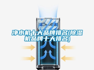 企業(yè)新聞凈水機十大品牌排名(除濕機品牌十大排名)