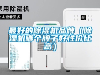 企業(yè)新聞最好的除濕機(jī)品牌（除濕機(jī)哪個(gè)牌子好性價(jià)比高）