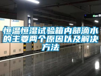 知識百科恒溫恒濕試驗箱內(nèi)部滴水的主要兩個原因以及解決方法
