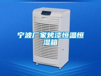 知識百科寧波廠家烤漆恒溫恒濕箱