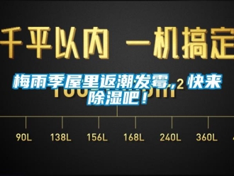 行業新聞梅雨季屋里返潮發霉，快來除濕吧！