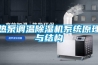 熱泵調(diào)溫除濕機系統(tǒng)原理與結構