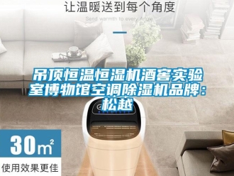 企業(yè)新聞吊頂恒溫恒濕機(jī)酒窖實(shí)驗(yàn)室博物館空調(diào)除濕機(jī)品牌：松越