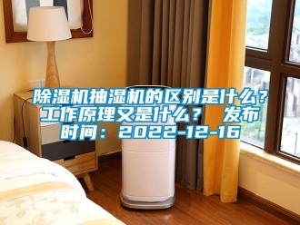 企業新聞除濕機抽濕機的區別是什么？工作原理又是什么？ 發布時間：2022-12-16