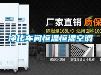知識百科凈化車間恒溫恒濕空調