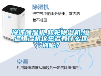 行業新聞冷凍除濕機,轉輪除濕機,恒溫恒濕機這三者有什么區別呢？