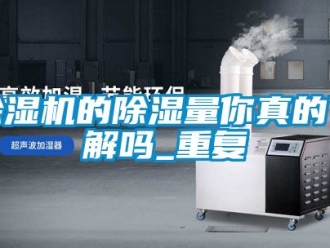 企業(yè)新聞除濕機(jī)的除濕量你真的了解嗎_重復(fù)