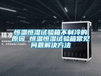 知識百科恒溫恒濕試驗箱不制冷的原因 恒溫恒濕試驗箱常見問題解決方法