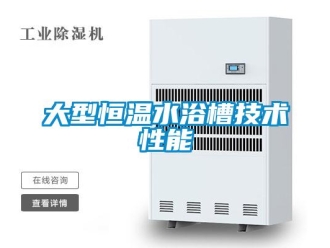 知識百科大型恒溫水浴槽技術性能