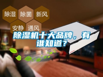企業(yè)新聞除濕機(jī)十大品牌，有誰(shuí)知道？