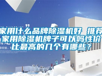 企業(yè)新聞家用什么品牌除濕機好 推薦家用除濕機牌子可以嗎性價比最高的幾個有哪些？
