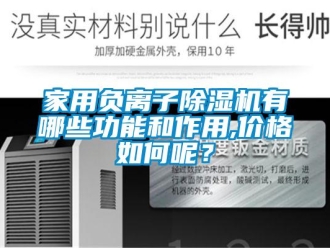 企業(yè)新聞家用負(fù)離子除濕機(jī)有哪些功能和作用,價(jià)格如何呢？