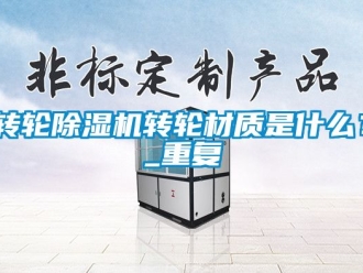 常見問題轉(zhuǎn)輪除濕機(jī)轉(zhuǎn)輪材質(zhì)是什么？_重復(fù)