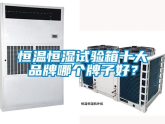 知識百科恒溫恒濕試驗箱十大品牌哪個牌子好？