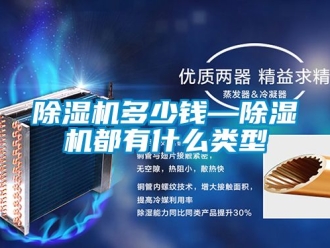 行業(yè)新聞除濕機多少錢—除濕機都有什么類型