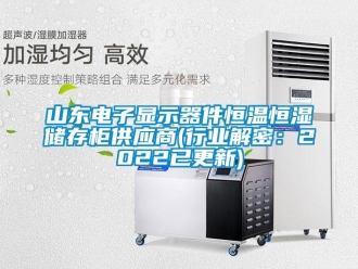 知識百科山東電子顯示器件恒溫恒濕儲存柜供應商(行業解密：2022已更新)