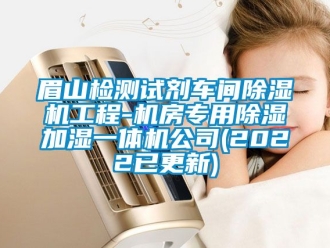 企業(yè)新聞眉山檢測(cè)試劑車間除濕機(jī)工程-機(jī)房專用除濕加濕一體機(jī)公司(2022已更新)