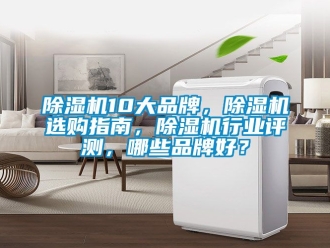 企業新聞除濕機10大品牌，除濕機選購指南，除濕機行業評測，哪些品牌好？